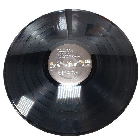 Lot of 3 A&M Vinyl Records Peter Frampton Chris de Burgh 12" 33 rpm Vintage - Picture 13 of 16